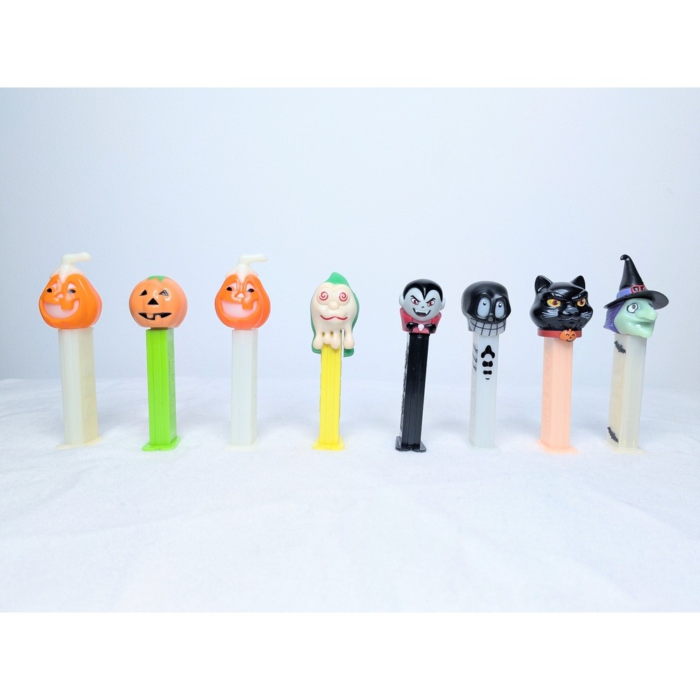 Vintage Halloween Characters Pez Dispensers‎ Lot *WORKING*